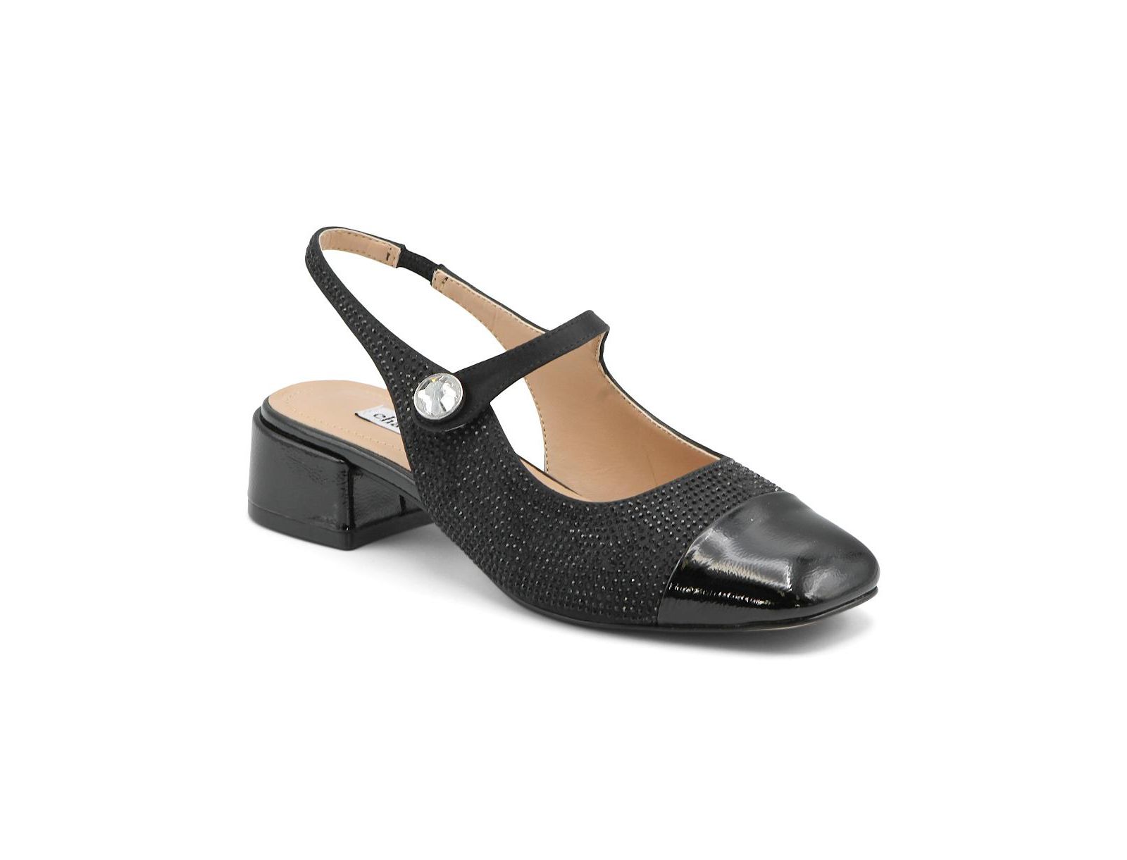 Charles David Womens Zach Slingback Low Heel Dress Shoe