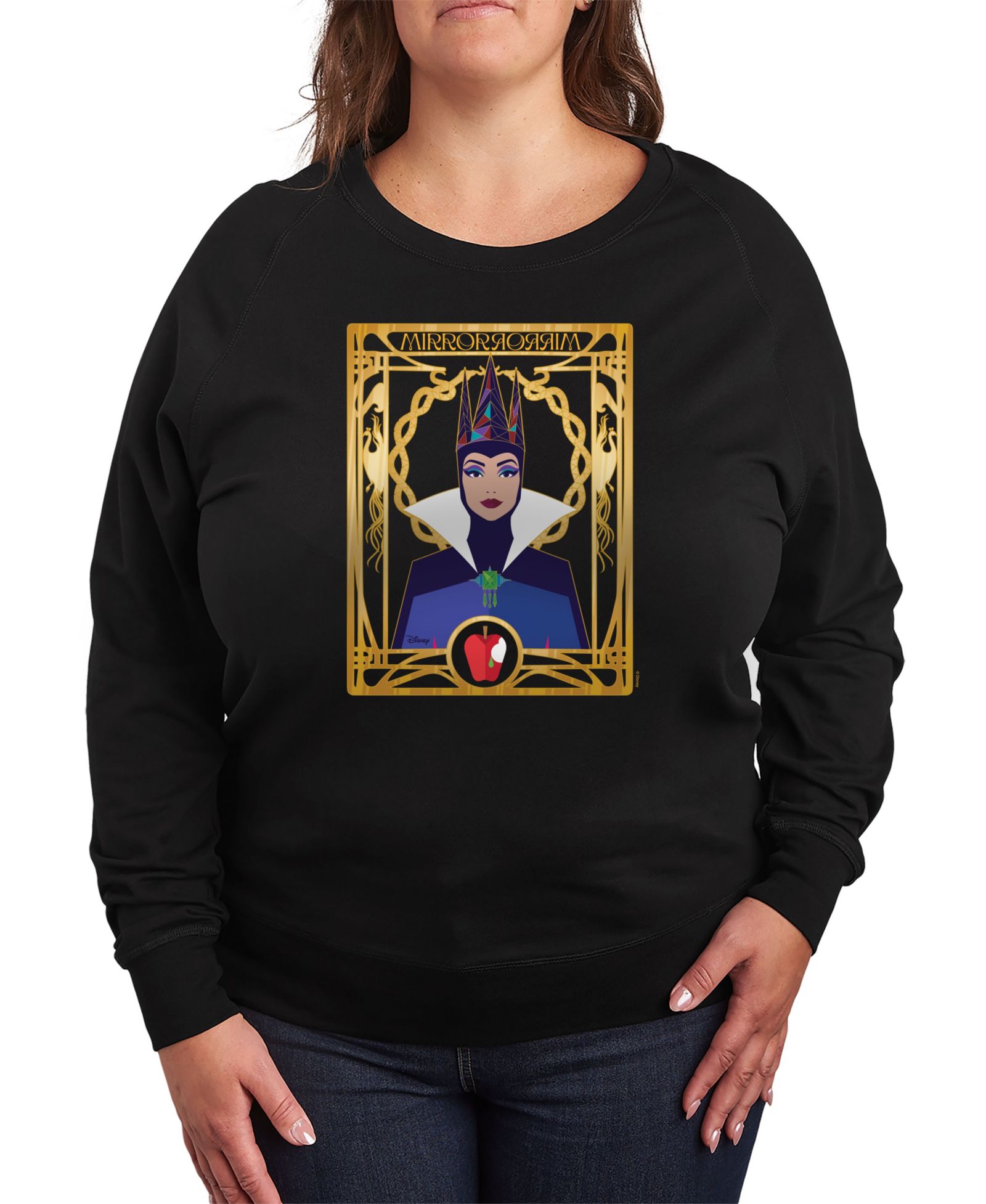 Женский топ Hybrid Apparel Plus Size Disney Snow White Evil Queen с графическим принтом