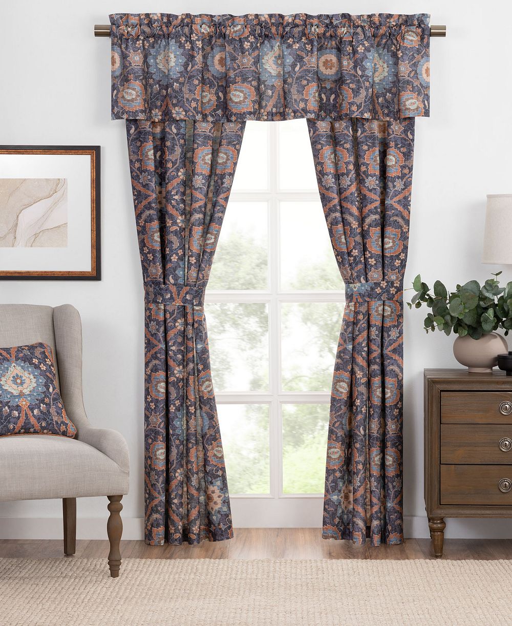 Rose Tree Harlow Window Panel Set, 84" x 100"