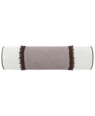 Декоративная подушка Rose Tree Esmeralda Woven Neckroll, 24" x 6.5"