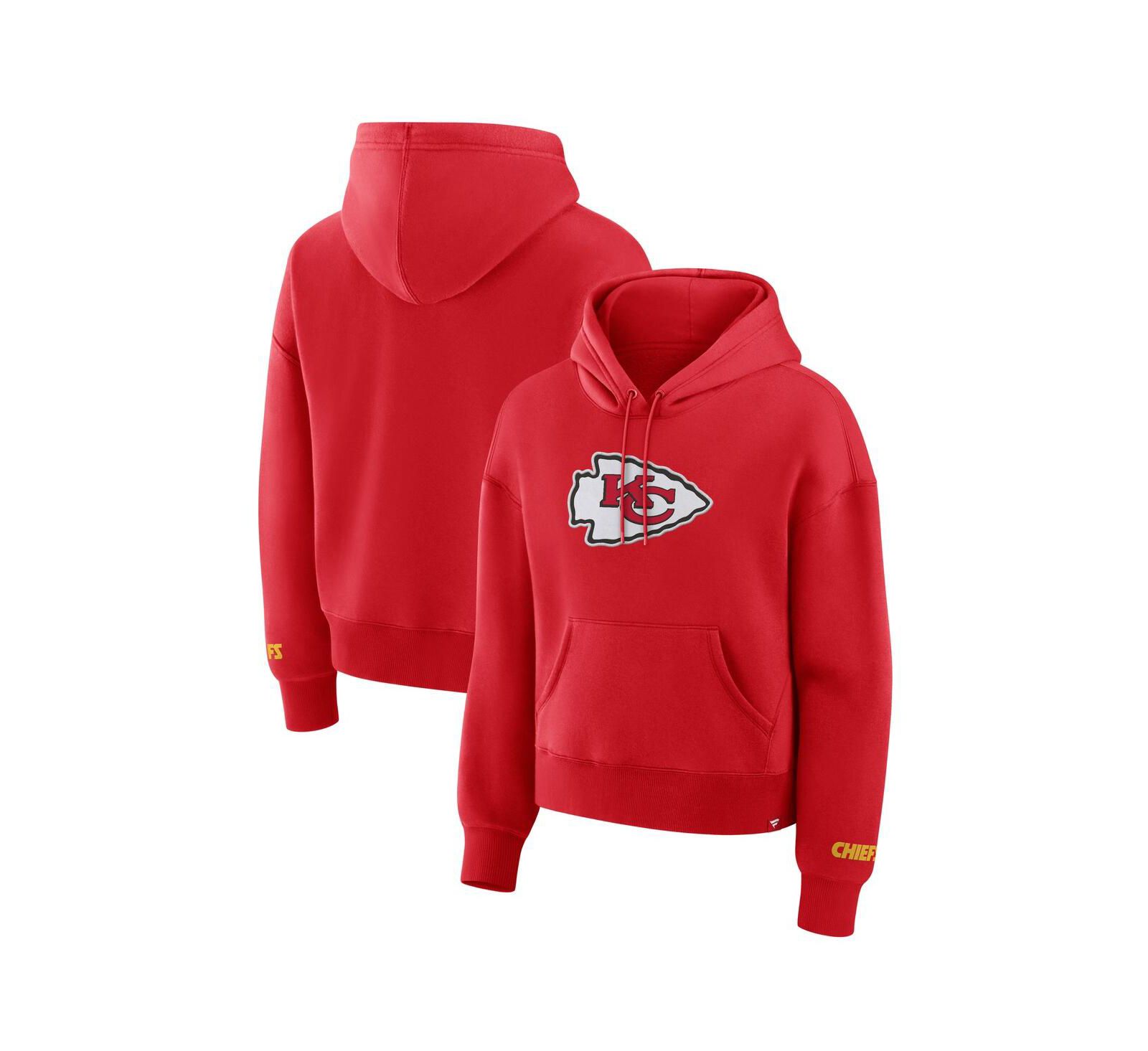 Женское худи Fanatics Red Kansas City Chiefs Legacy Fleece