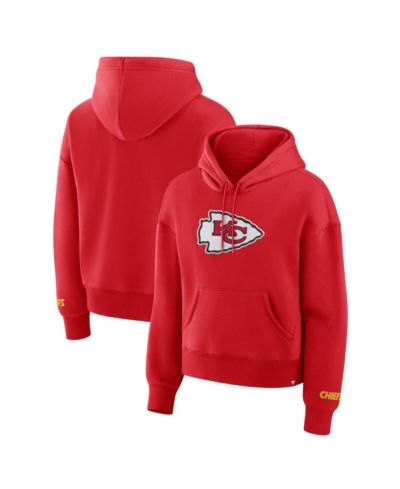 Женское худи Fanatics Red Kansas City Chiefs Legacy Fleece