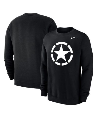 Nike Men's Black Army Black Knights 2024 Rivalry Collection Club Fleece Sweatshirt