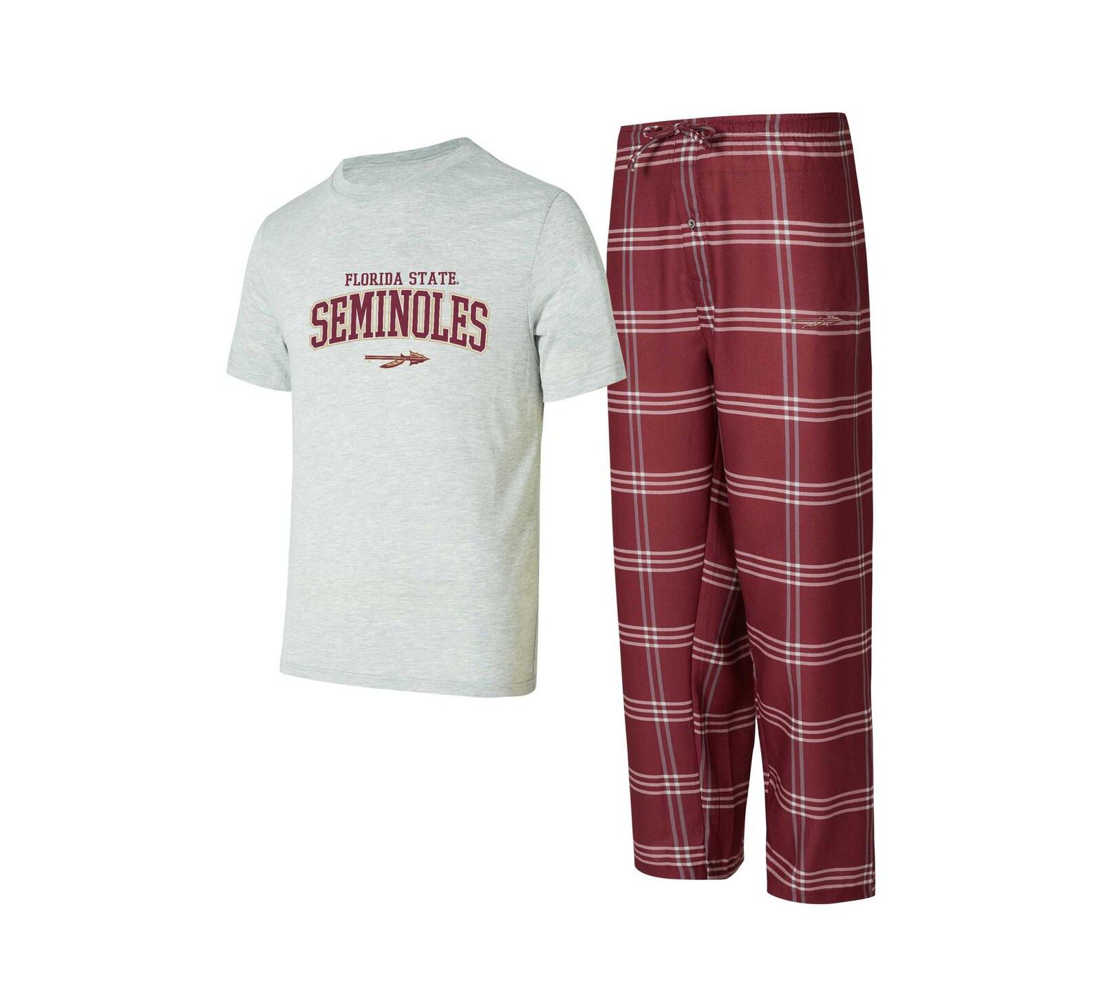 Concepts Sport Men's Florida State Seminoles T-Shirt Pants Sleep Set