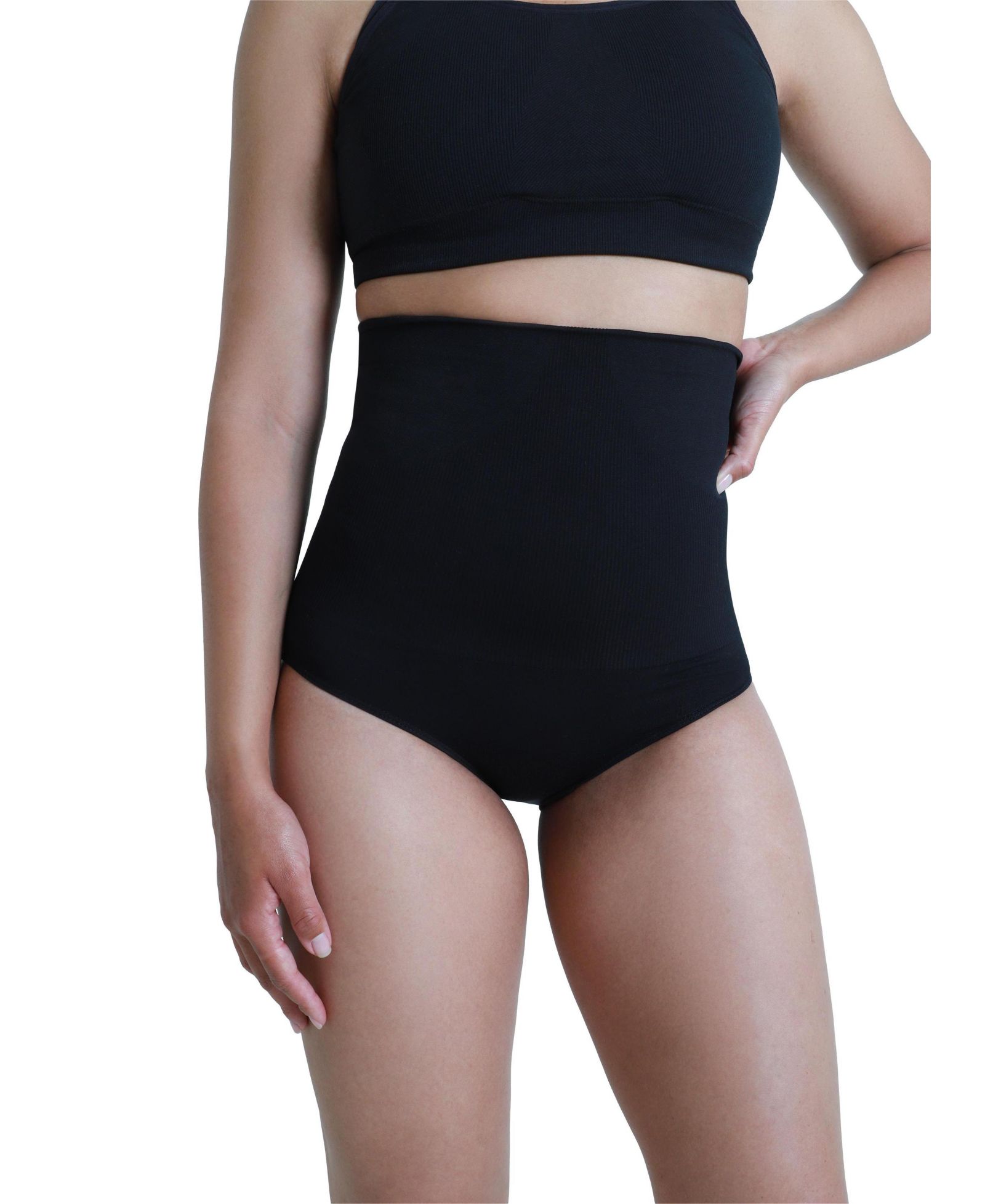 Ingrid + Isabel Women's Seam-Free High-Rise Postpartum Compression Underwear 2-Pack
