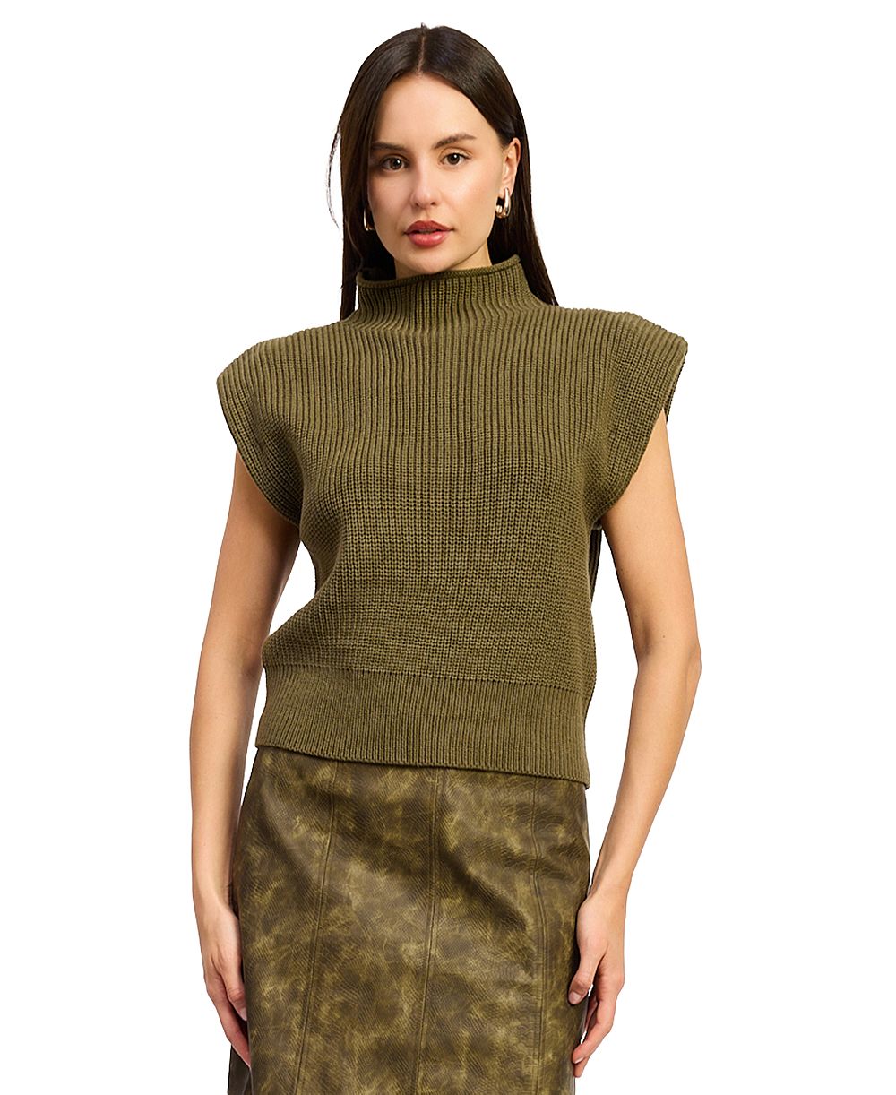 Женский вязаный свитер En Saison Karalie Mock-Neck