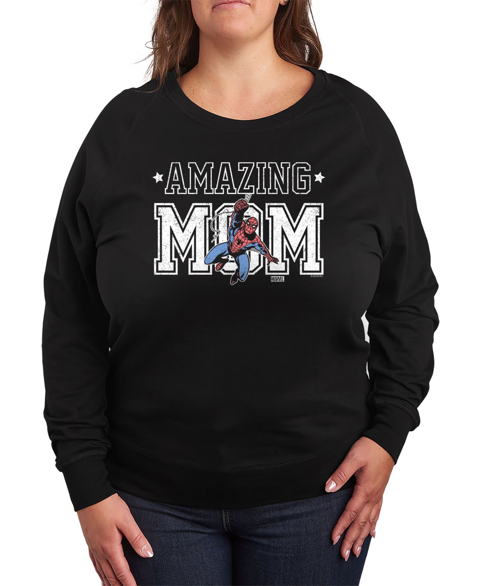 Hybrid Apparel Marvel Spider-Man Amazing Mom футболка с принтом Plus Size