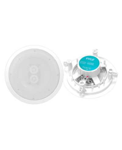 Pyle PWRC52 Dual Channel 200W Weather-Resistant 5.25" In-Ceiling/In-Wall Speaker