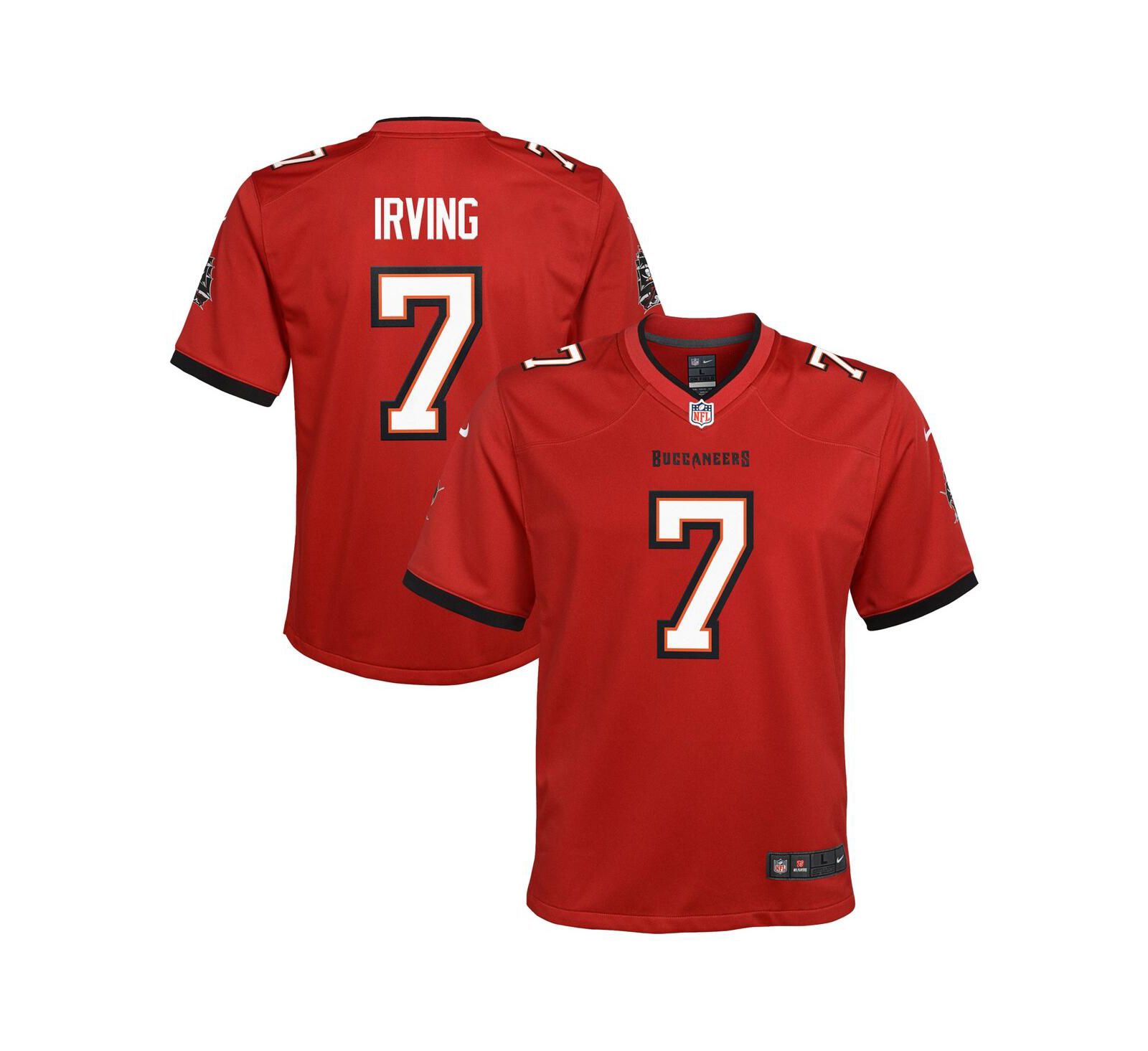 Nike джерси Bucky Irving Tampa Bay Buccaneers красная для мальчиков и девочек