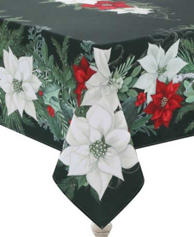 Laural Home Christmas Elegance Tablecloth, 70" x 144"