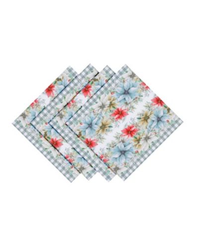 Набор салфеток Laural Home Glad Tidings, 4 шт., 20" x 20"