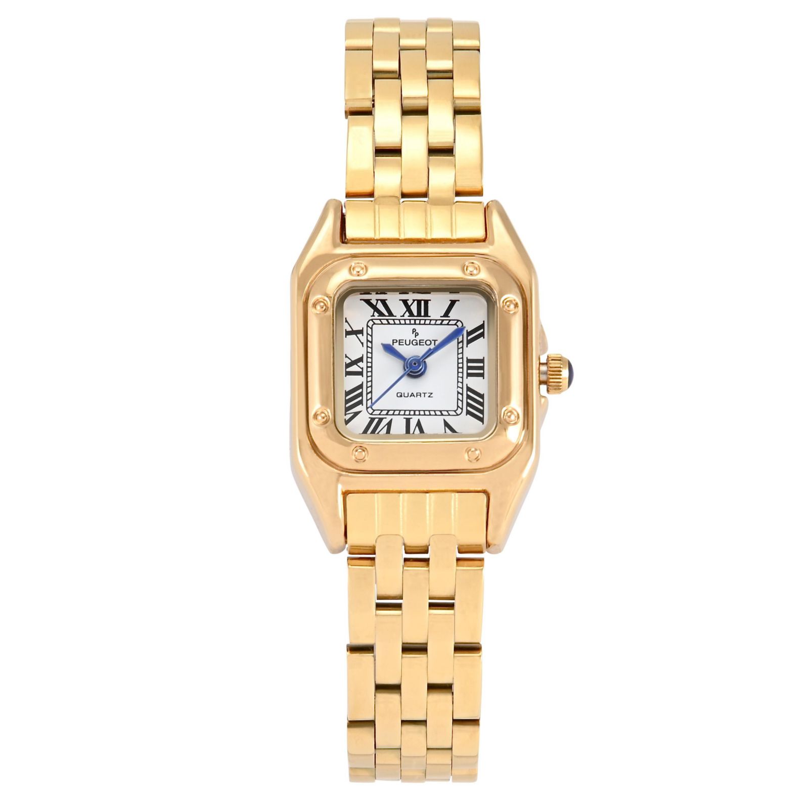 Женские часы Peugeot 20x22mm Gold-Tone Panther Link