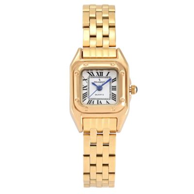Женские часы Peugeot 20x22mm Gold-Tone Panther Link