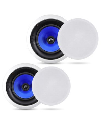 Pyle PIC6E In-Wall/In-Ceiling 2-Way Adjustable Treble Control Speaker System