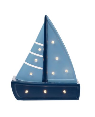 Настольная лампа Lambs and Ivy Little Skipper Nautical Sailboat