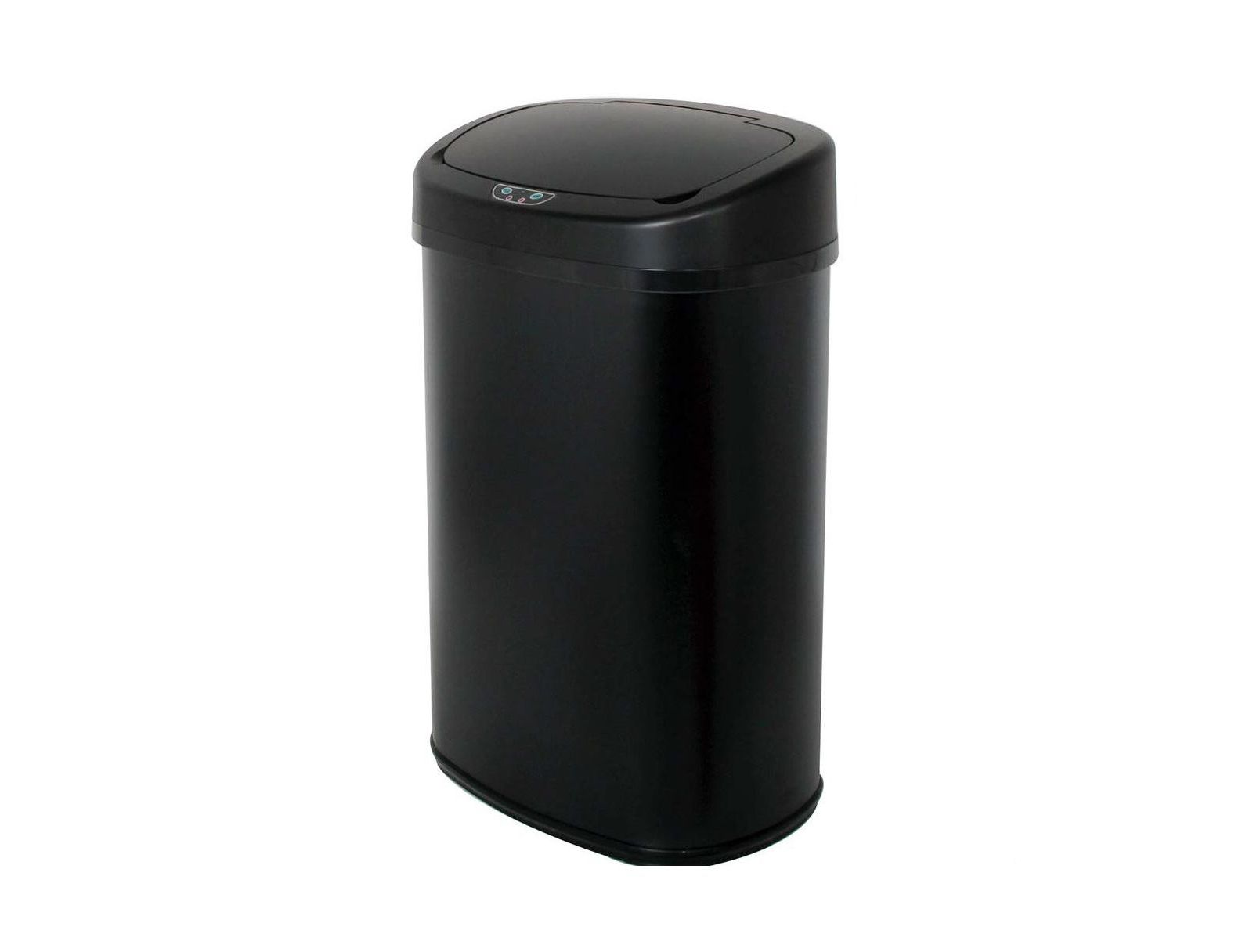 Touchless 13 Gallon Kitchen Trash Can with Automatic Motion Sensor Opening Lid-Black