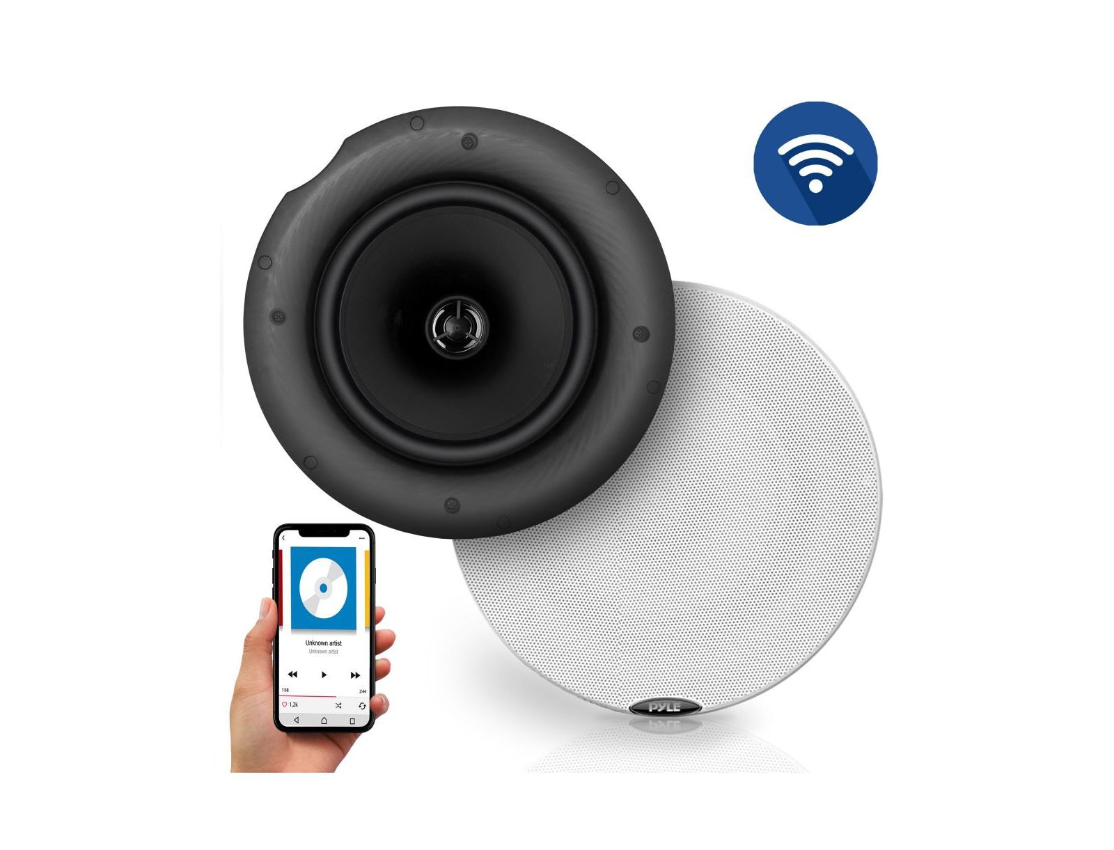 Pyle 6.5" Bluetooth In-Wall/In-Ceiling Speaker Kit