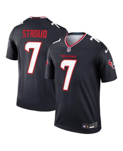 Мужская футболка Nike C.J. Stroud Navy Houston Texans Team Legend Player Performance