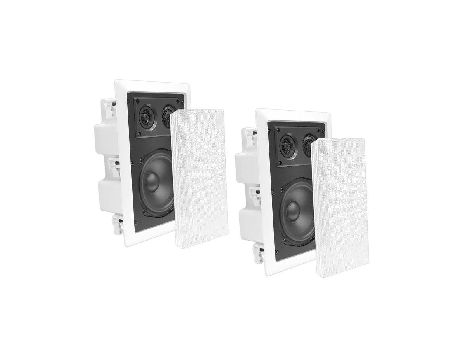 Встраиваемые потолочные колонки Pyle 5.25" - 2-Way Stereo, Flush Mount, 300W Max Power Output