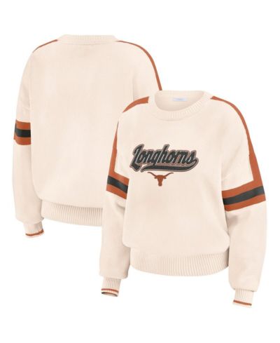 WEAR by Erin Andrews Женский джемпер с нашивкой Texas Longhorns