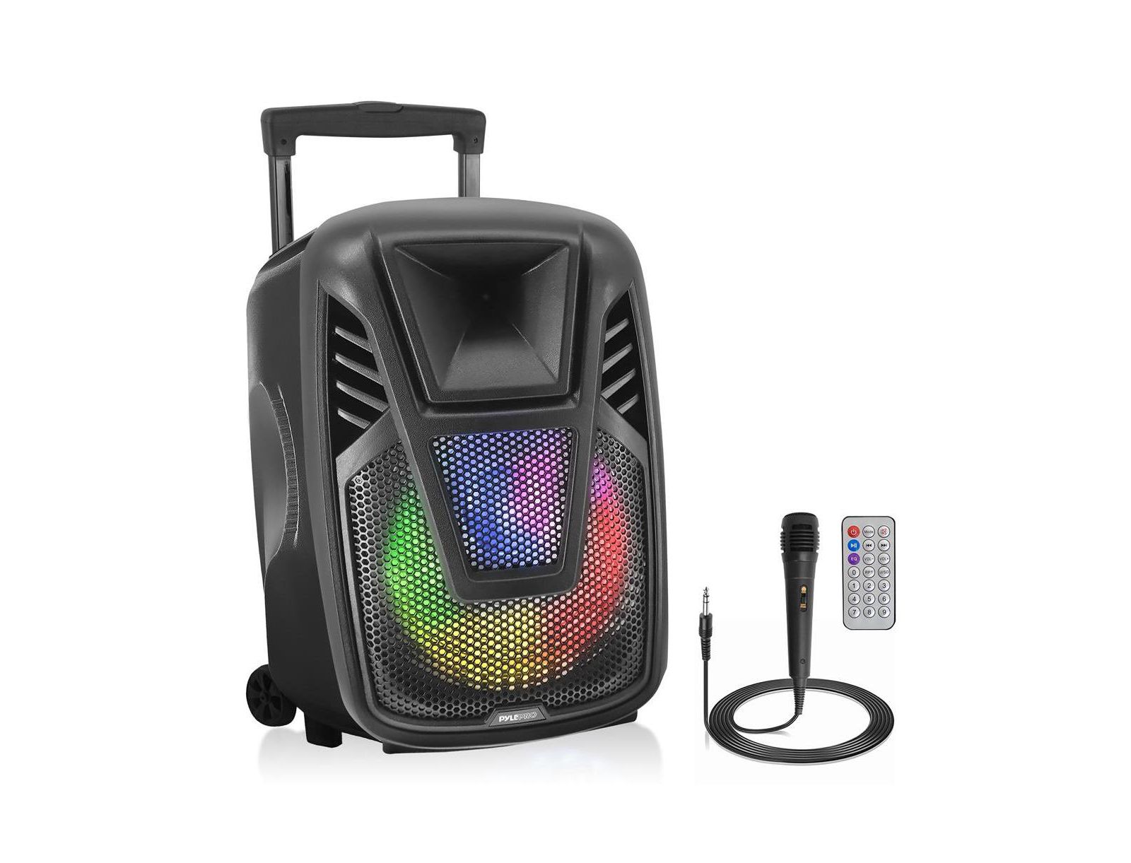 Pyle 80-Watt Portable Bluetooth PA Speaker