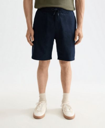 SCOTCH & SODA Мужские льняные шорты с завязками 8.3"