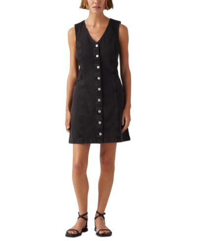 Женское джинсовое платье Levi's Vianna Button-Front Vest Dress