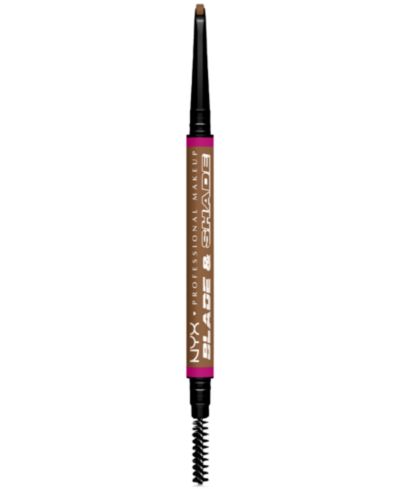 NYX Professional Makeup карандаш для бровей Blade & Shade
