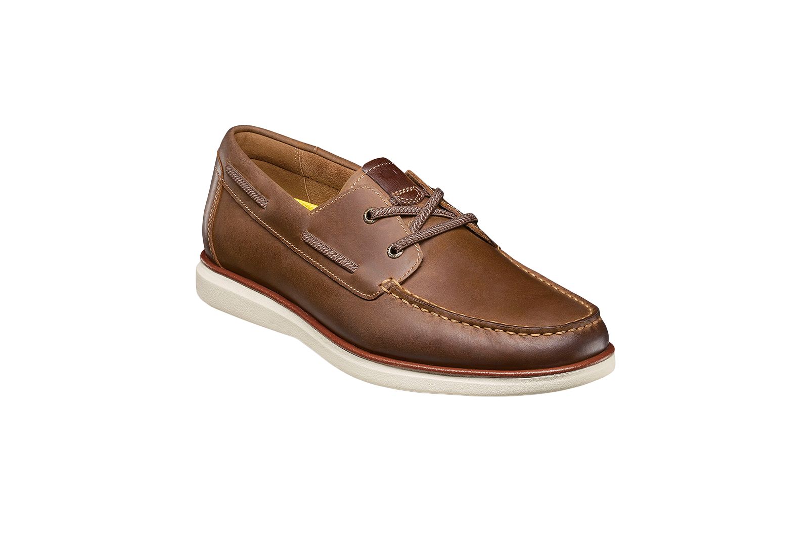 Florsheim Tropics Elastic Lace Moc-Toe Boat Shoes