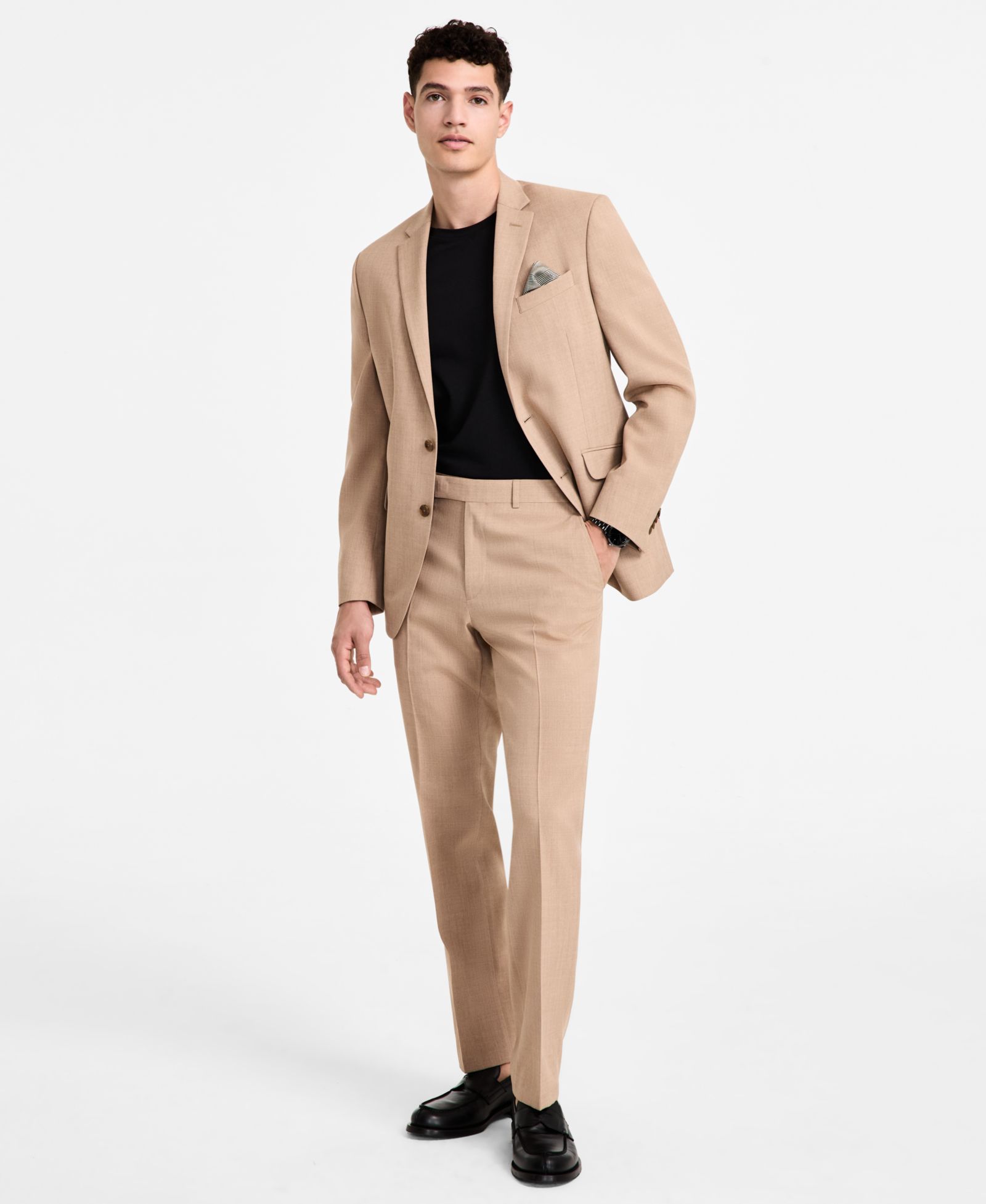 Kenneth Cole Reaction Мужской костюм Slim-Fit Spring