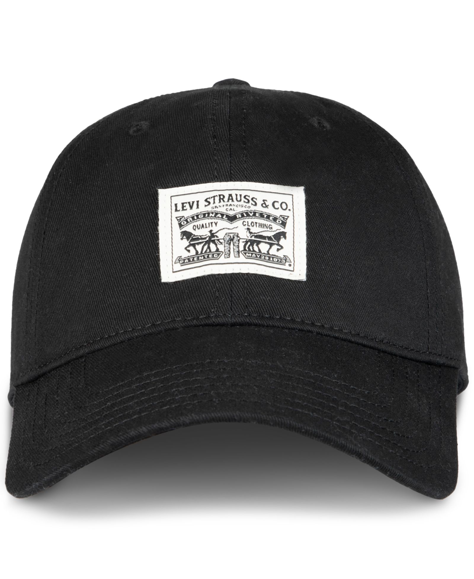 Levi's® Men's Relaxed Double Horse Logo Patch Baseball Hat