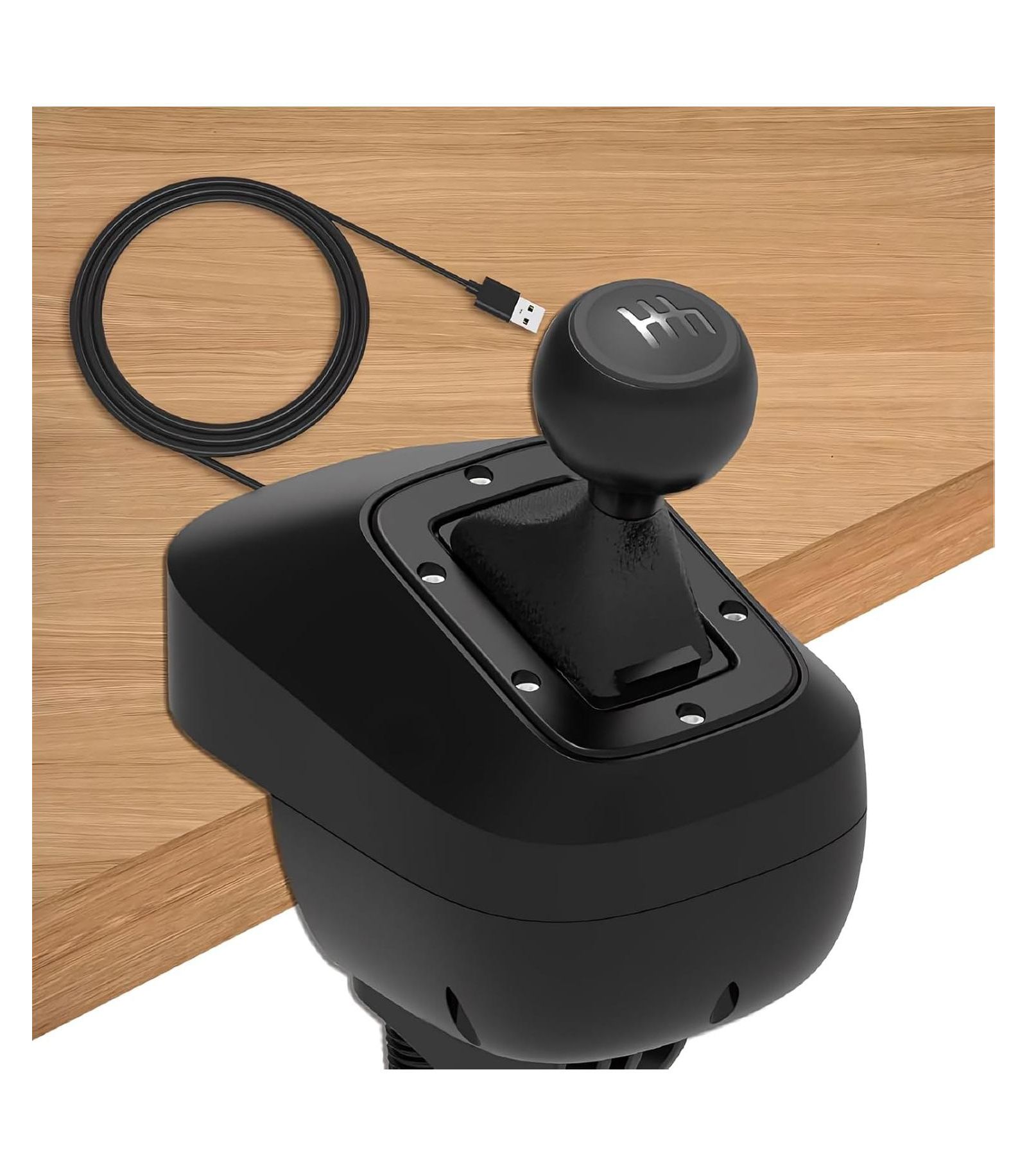Nbcp Wired USB H-Pattern Six-Speed Gear Shifter for PC