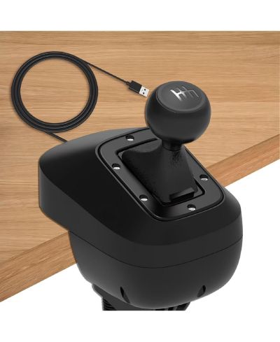 Симулятор КПП NBCP Gear Shifter, PC USB для рулей G29 G27 G25 G920 T300RS/GT, совместим с ATS ETS Dust WRC Sim Racing Games PC Windows 7+