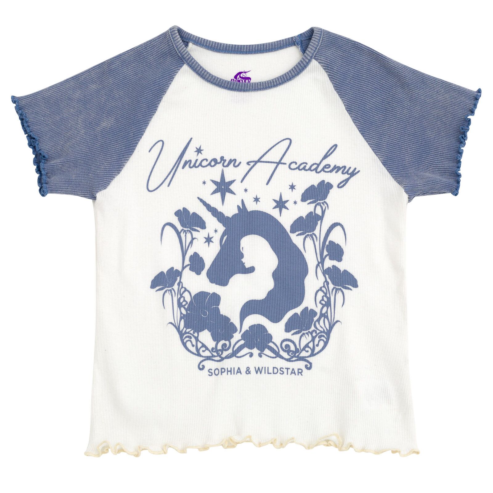 Unicorn Academy Little Girls Sophia & Wildstar T-Shirt (4 - 6