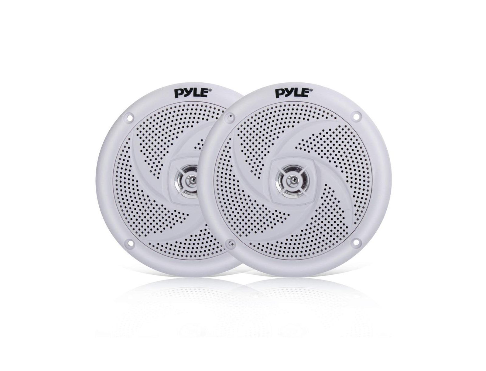 Pyle 180W Waterproof Marine Low-Profile Slim Speakers