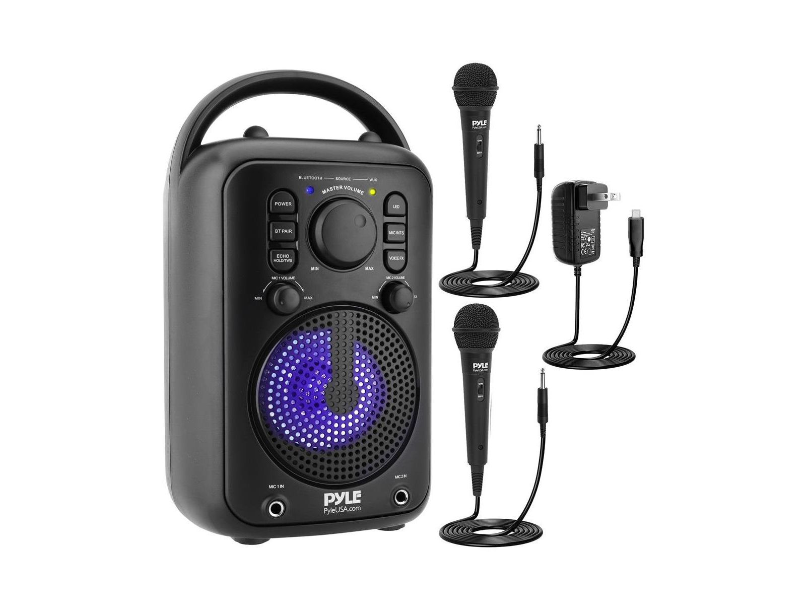 Pyle PPHP40KAS Portable Wireless Rechargeable Speaker