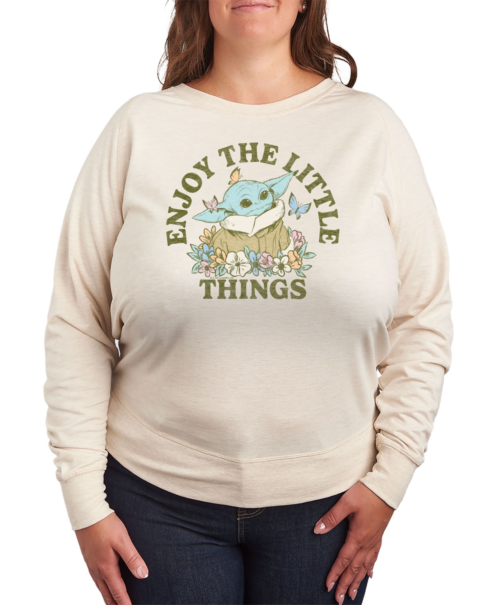 Женское худи Hybrid Apparel Plus Size Star Wars Mandalorian Graphic Pullover Top