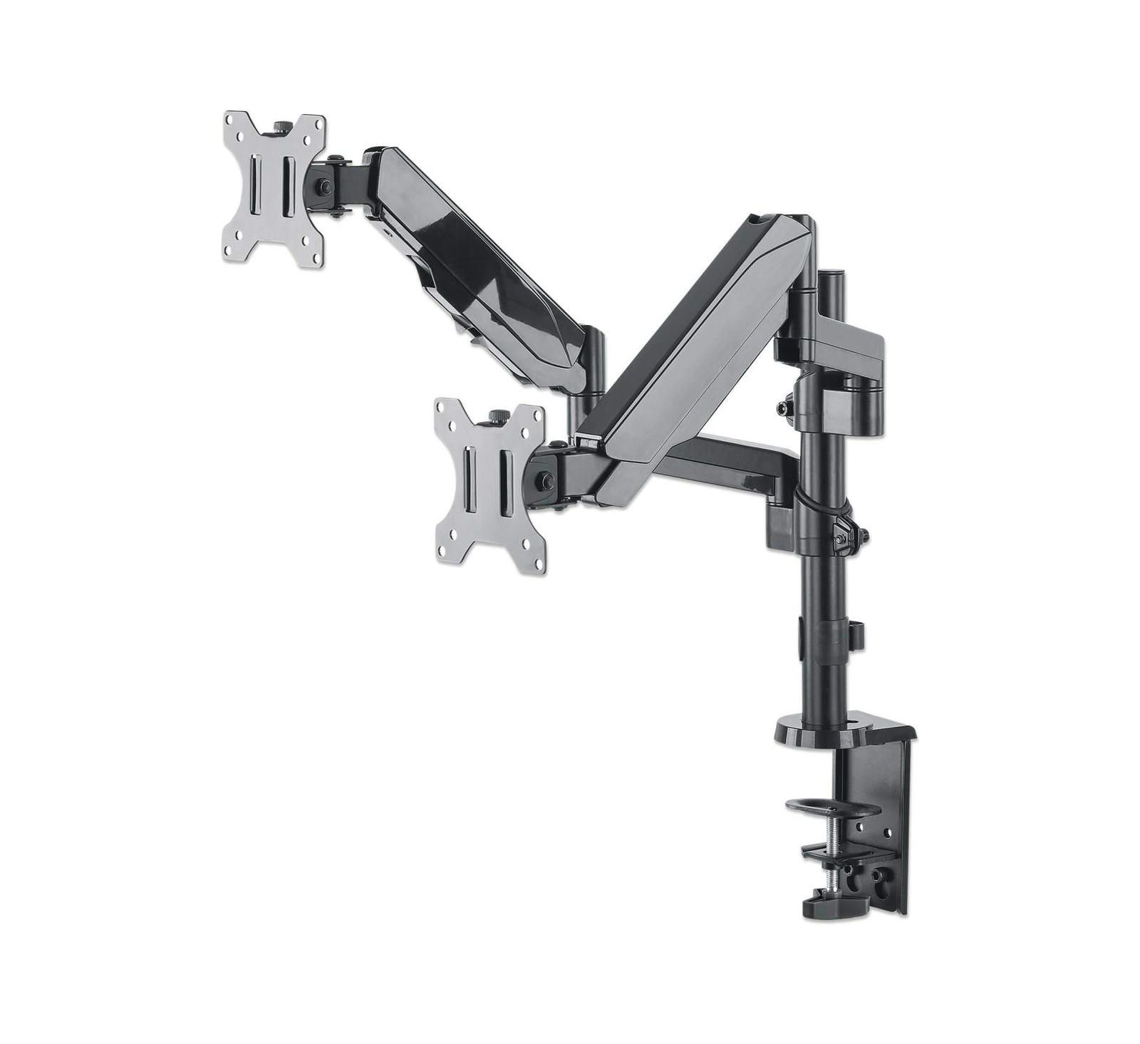 Двойное крепление для монитора Manhattan Universal Gas Spring, 461597