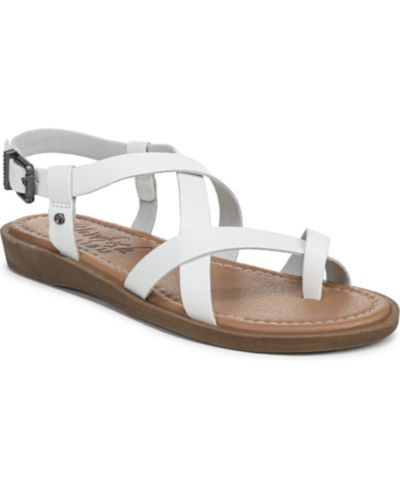 Женские сандалии Blowfish Malibu Devon 3 Toe Loop Strappy Flat