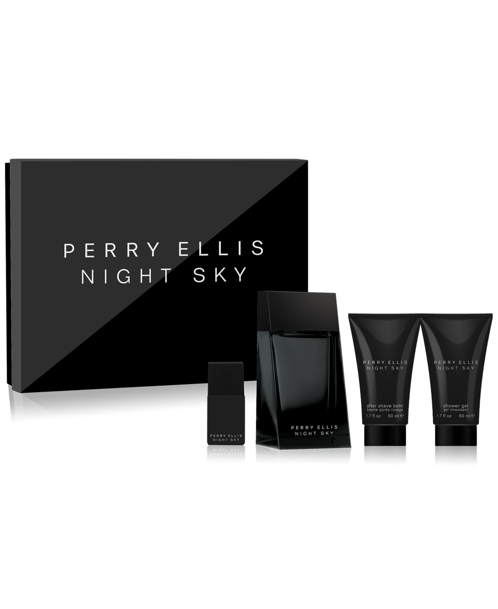 Набор парфюмерии Perry Ellis 4-Pc. Night Sky Eau de Toilette Gift Set