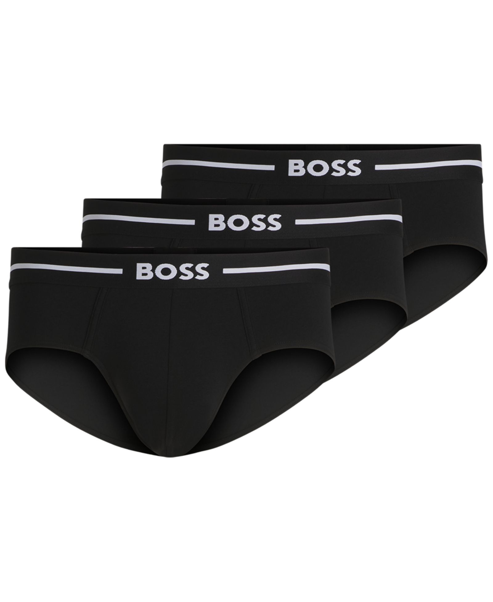 BOSS by Hugo Boss Мужской 3pk. Bold Logo Hip Briefs