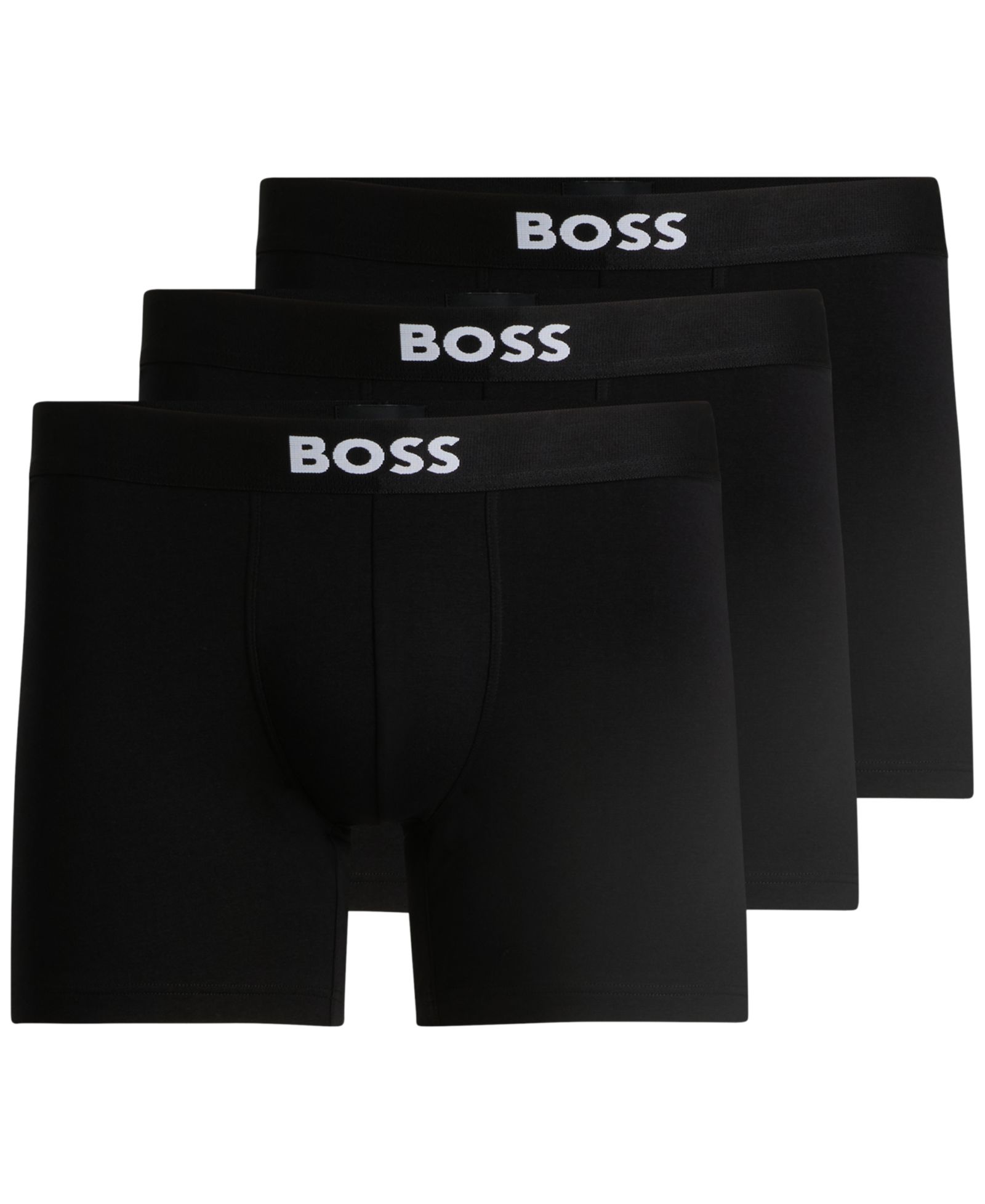 BOSS by Hugo Boss Men's 3-Pack Stretch Cotton Boxer Briefs