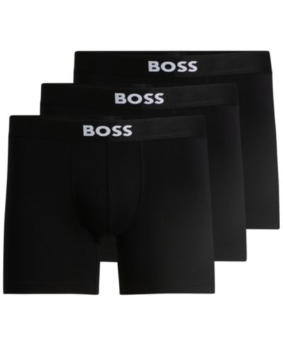 Мужские боксеры-слипы Hugo Boss BOSS Icon Logo, 3 шт