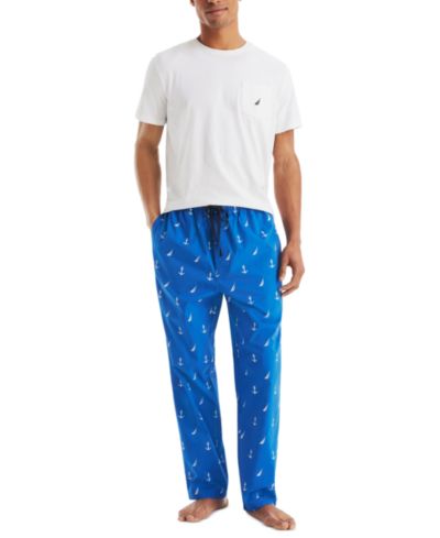 Мужские клетчатые пижамные брюки Nautica