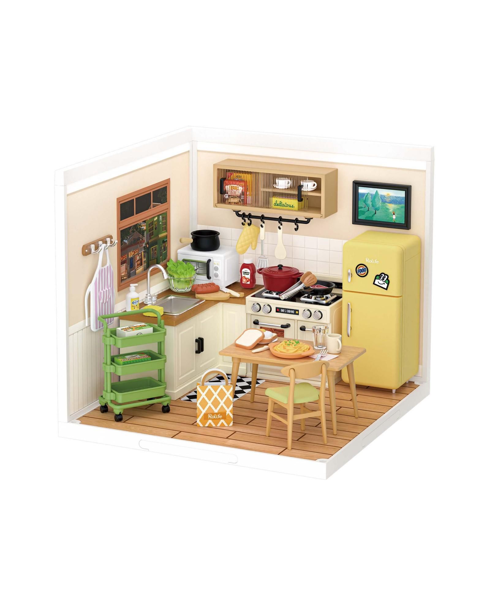 Игровой набор Robotime Plastic House Building DIY Doll House