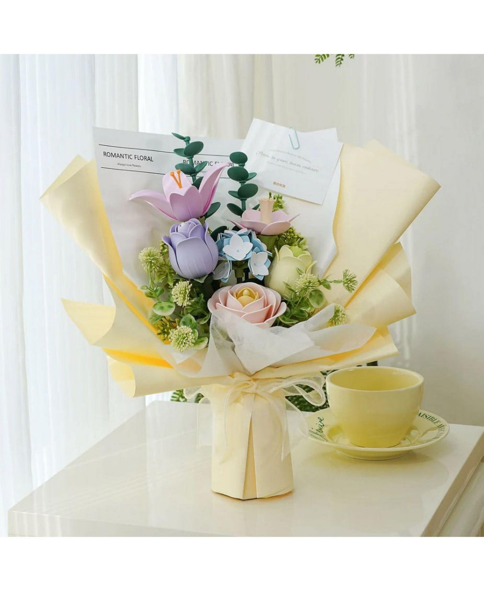 Robotime Spring Time Bouquet 3D Puzzle, Ages 3+