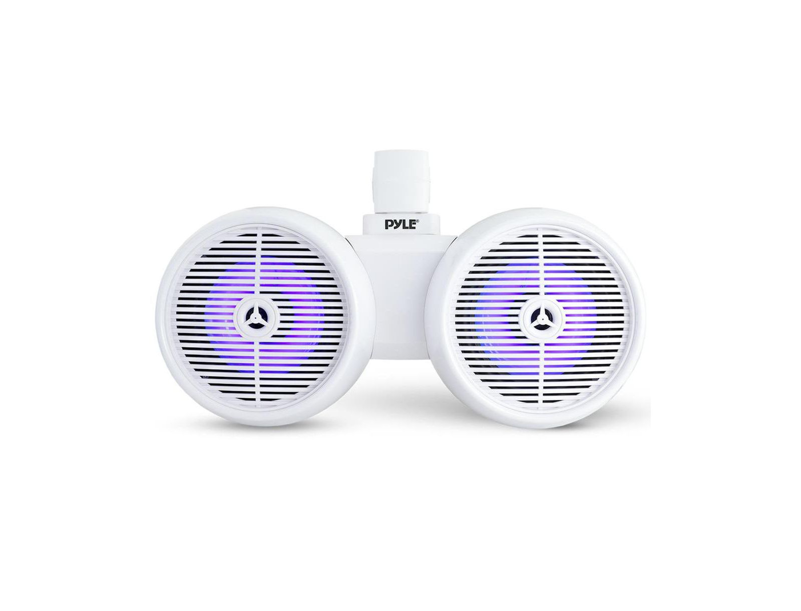 Pyle 300W Water Resistant LED Dual Marine Wakeboard Speaker System
