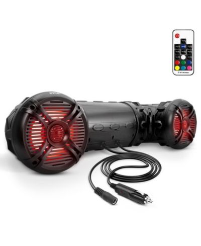 Водонепроницаемая морская акустическая система Pyle 8'' с Bluetooth и LED подсветкой, 1000W