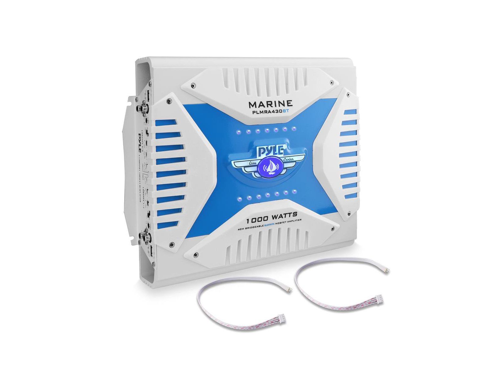 Pyle 4-Channel Marine Bluetooth Amplifier - 1000 Watt Bridgeable