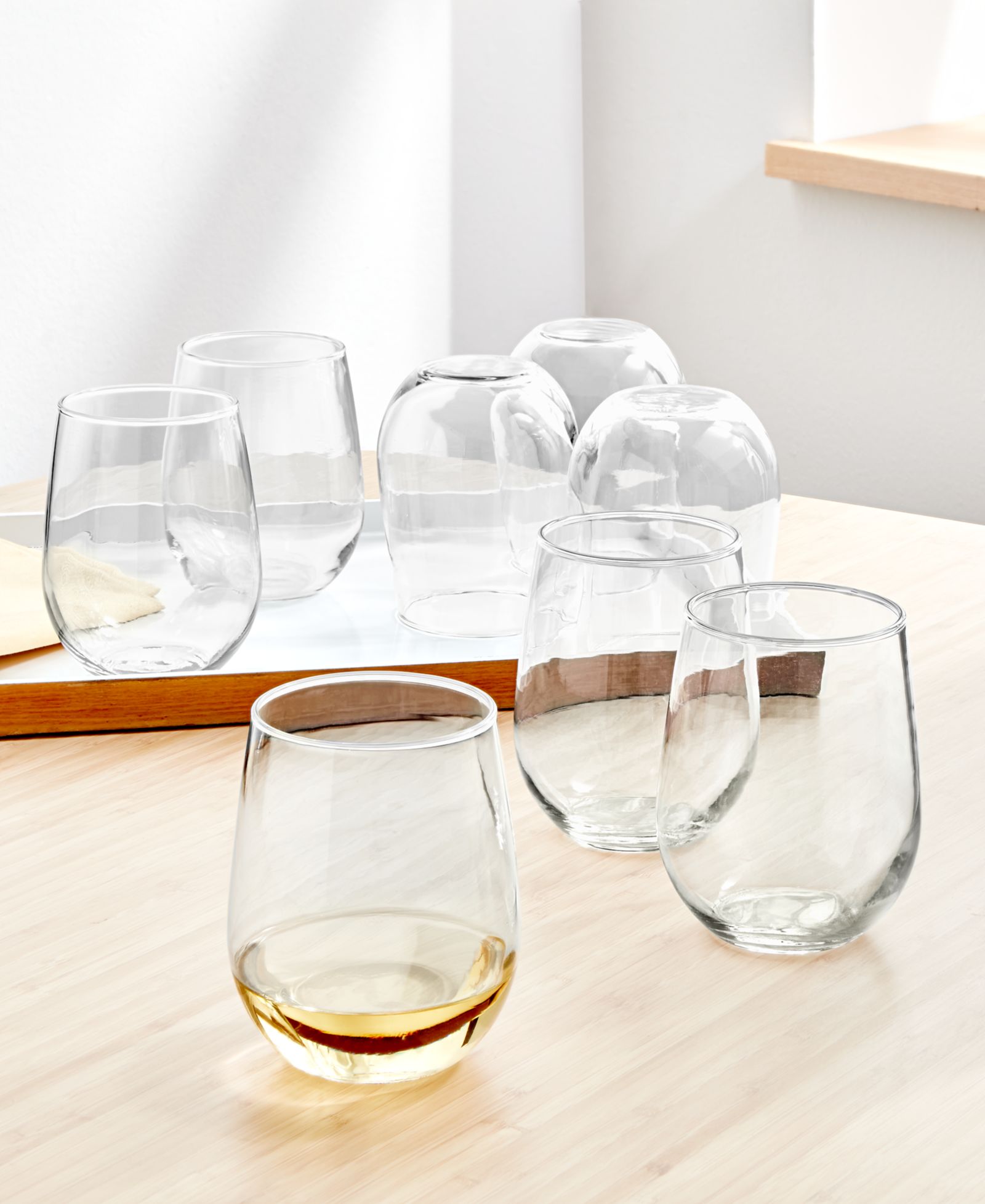 Arch Studio Набор винных бокалов Stemless Wine Glasses, 8 шт.